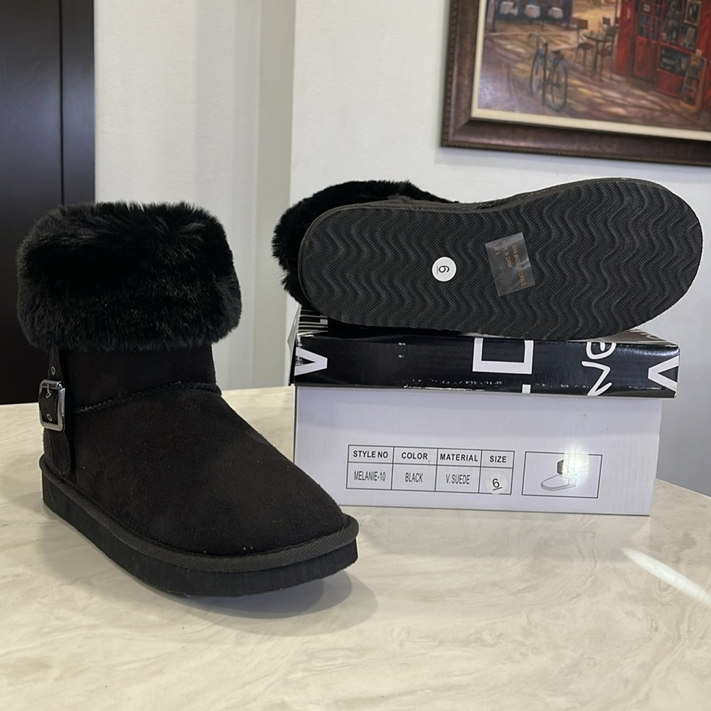 New! ✨ Women Fall/Winter Warm Ankle Boots/Booties w/ Fur- Multiple Sizes!